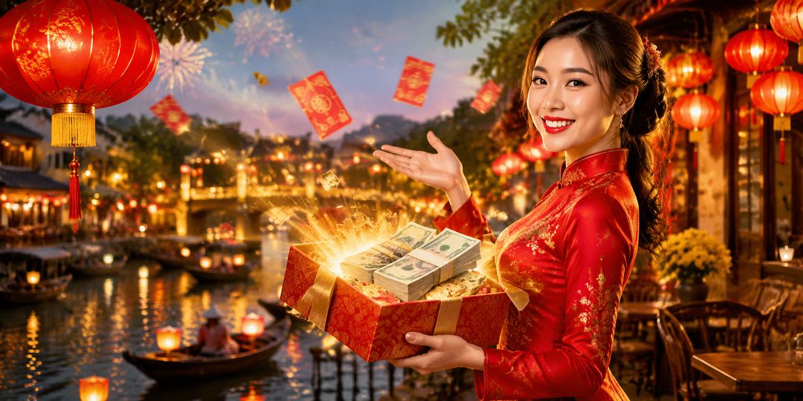 Người dùng kiểm tra giao dịch tài chính ne88 tại quán cà phê Hội An
